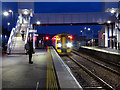 A train for Inverness arriving at Elgin