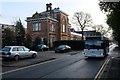 Bus in Nell Lane