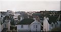 Rooftops, Clacton town centre, looking south-west from Carnarvon Road