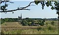 Thaxted, from south east