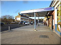 The entrance to Northwood Hills station