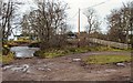 Ford and Footbridge over the River Nairn