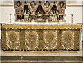 St Nicholas, St Nicholas Way, Sutton - Reredos & altar