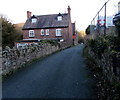 One-way part of Alyn Crescent, Caergwrle, Flintshire