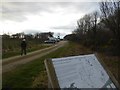 The car park for Stoborough Heath nature reserve