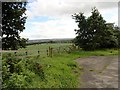 Passing place on a country road