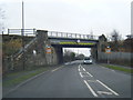 A616 Sheffield Road at low bridge