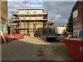 Looks like flats with a basement car park, off Ipswich Street, Stowmarket