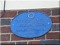 Coventry Watch Museum Project plaque on 21 Lower Holyhead Road