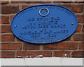 Coventry Watch Museum Project plaque on 102 Spon End