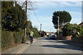 Cycling on Joy Lane, Seasalter