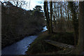 Footbridge and land drain near Priestley farm