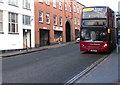 West Midlands double-decker bus, Warstone Lane, Birmingham