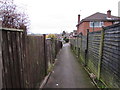 Footpath to Wavell Drive, Malpas, Newport