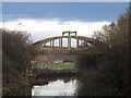SE3430 : Former railway bridge over the river Aire by Stephen Craven