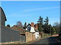 Claines Cornmeadow Lane Passing Church Farm