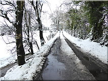 H5174 : Snow and slush along Rushill Road by Kenneth  Allen