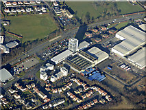 NS6668 : Buchanan Business Park from the air by Thomas Nugent