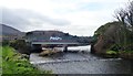 Weir below the Shimna Road Bridge