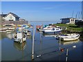 The moorings at Gurnard Luck