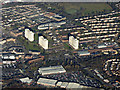 Coatbridge from the air