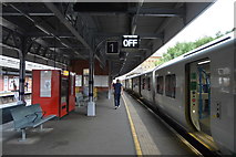 TQ3174 : Platform 1, Herne Hill Station by N Chadwick