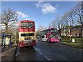 No.25 buses at Keele University