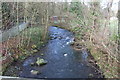 River Ebbw Fach by cricket ground, Abertillery Park