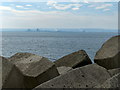 Hartlepool Bay viewed from the sea defences at Hartlepool