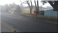 Post box in the mist