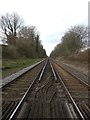 Railway pedestrian crossing near Edenbridge