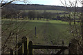 Gate and path on the edge of Chequers estate