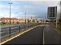 Foot and cycle paths, Cowgate, Newcastle