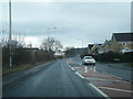 A6 entering Bolton-le-Sands