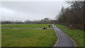 First graves in the new cemetery