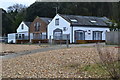 Beach cottages and cafe