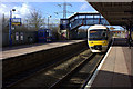 Wendover station.  Train to London Marylebone arriving