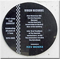 Coventry 2 Tone Trail Plaque - Virgin Records, City Arcade