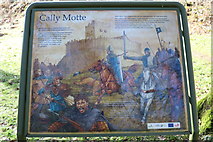 NX6055 : History of Cally Motte by Billy McCrorie