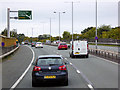 North Wales Expressway approaching Junction 20 (Rhos on Sea)