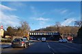 Railway bridge over the A739 Bearsden Road