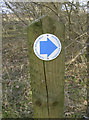 Permissive bridleway marker