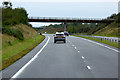 SH3975 : Bridge over the North Wales Expressway near to Gwalchmai by David Dixon