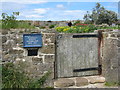 NU1341 : Garden entrance at Lindisfarne by M J Richardson