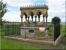 NU1734 : Memorial to Grace Darling at Bamburgh by M J Richardson