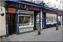 SP0202 : Jesse Smith and Co Family Butchers by Philip Halling
