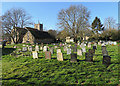 Impington churchyard