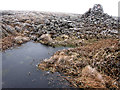S3211 : Cairn and Pond by kevin higgins
