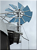 TL5770 : Wicken Windmill - the fantail by Chris Allen