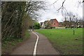 Footpath & cycleway to Edington Road, Witney, Oxon